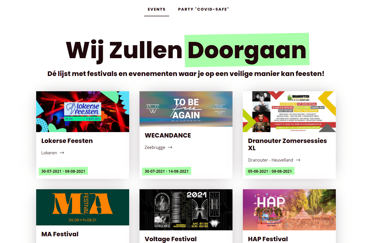 Wij Zullen Doorgaan