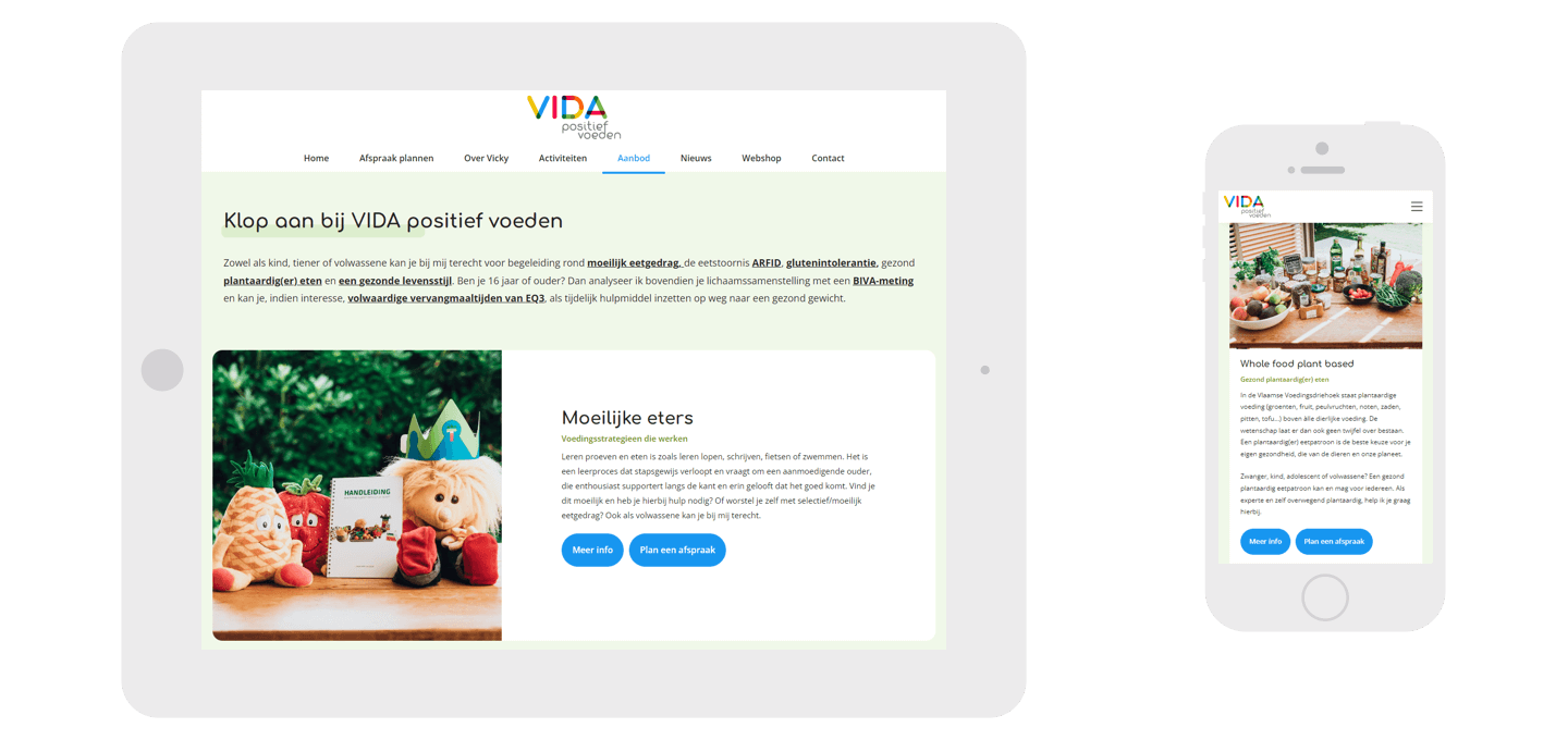 VIDA positief voeden VIDA positief voeden